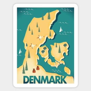 Denmark Sticker